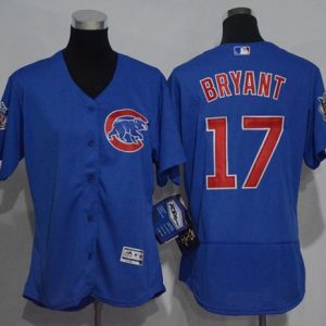 HighQuality Cubs #17 Kris Bryant Blue Flexbase Authentic Women's Stitched MLB Jersey Collectors this is a must have Add it to your collection by ordering