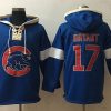 HighQuality Cubs #17 Kris Bryant Blue Pullover MLB Hoodie