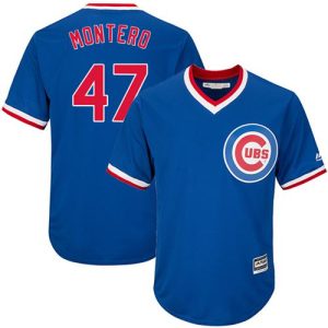 HighQuality Cubs #47 Miguel Montero Blue Cooperstown Stitched Youth MLB Jersey Retailers boost your inventory Order now to meet customer demand