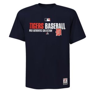 HighQuality Detroit Tigers Majestic Team Favorite Big & Tall T Shirt Navy Blue