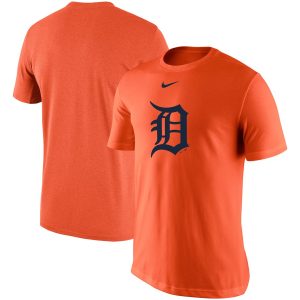 HighQuality Detroit Tigers Nike Legend Batting Practice Primary Logo Performance T Shirt Orange