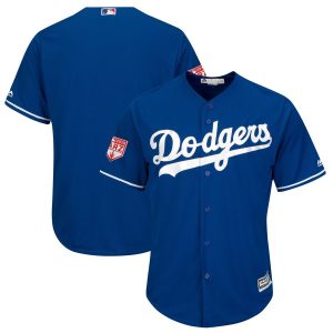 HighQuality Dodgers Blank Royal 2019 Spring Training Cool Base Stitched MLB Jersey
