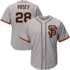HighQuality Giants #28 Buster Posey Grey Road 2 Cool Base Stitched Youth MLB Jersey Sports enthusiasts seize this opportunity Order now to feel the game excitement