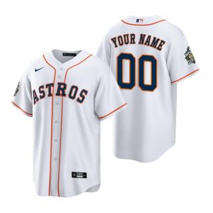 HighQuality Houston Astros Active Player Custom White 2022 World Series Home Stitched Men's Nike MLB Jersey