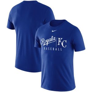 HighQuality Kansas City Royals Nike MLB Practice T Shirt Royal