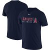 HighQuality Los Angeles Angels Nike MLB Practice T Shirt Navy