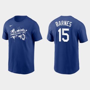 HighQuality Los Angeles Dodgers #15 Austin Barnes Men's 2021 City Connect Graphic T Shirt Royal With high demand Don't miss out Order now to wear your team colors