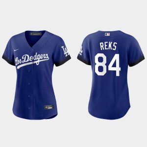 HighQuality Los Angeles Dodgers #84 Zach Reks Nike Women's 2021 City Connect MLB Jersey Royal With high demand Don't miss out Order now to wear your team colors
