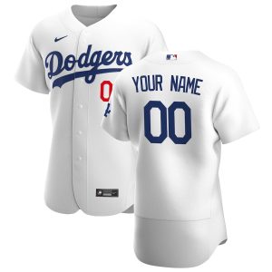 HighQuality Los Angeles Dodgers Custom Men's Nike White Home 2020 Authentic Player MLB Jersey