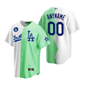 HighQuality Los Angeles Dodgers Custom White Green 2022 MLB All Star Celebrity Softball Game Jersey