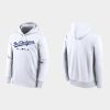HighQuality Los Angeles Dodgers White 2021 City Connect Performance Hoodie