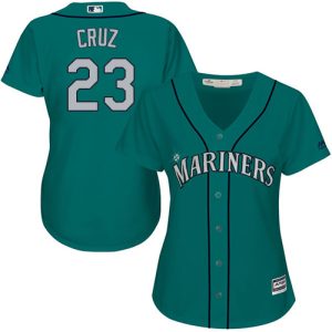 HighQuality Mariners #23 Nelson Cruz Green Alternate Women's Stitched MLB Jersey Collectors this is a must have Add it to your collection by ordering