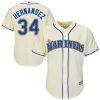 HighQuality Mariners #34 Felix Hernandez Cream Cool Base Stitched Youth MLB Jersey Retailers boost your inventory Order now to meet customer demand