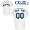 HighQuality Mariners Customized Authentic White Cool Base MLB Jersey (S 3XL)