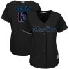 HighQuality Marlins #13 Starlin Castro Black Alternate Women's Stitched MLB Jersey Sports fans this is your chance Order soon to be part of the action