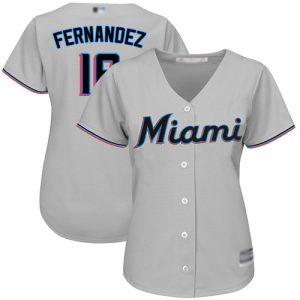 HighQuality Marlins #16 Jose Fernandez Grey Road Women's Stitched MLB Jersey Act fast Only a few left Secure yours today