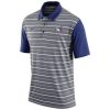 HighQuality Men's Toronto Blue Jays Nike Gray Dri FIT Stripe Polo