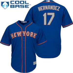 HighQuality Mets #17 Keith Hernandez Blue(Grey NO.) Cool Base Stitched Youth MLB Jersey With high demand Don't miss out Order now to wear your team colors