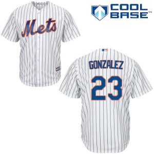 HighQuality Mets #23 Adrian Gonzalez White(Blue Strip) Cool Base Stitched Youth MLB Jersey Act fast Only a few left Secure yours today