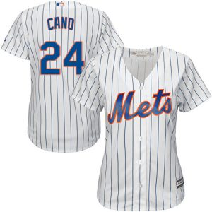 HighQuality Mets #24 Robinson Cano White(Blue Strip) Women's Home Stitched MLB Jersey Collectors this is a must have Add it to your collection by ordering