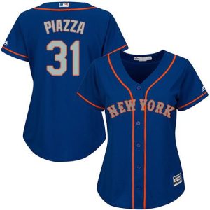 HighQuality Mets #31 Mike Piazza Blue(Grey NO.) Alternate Women's Stitched MLB Jersey Sports enthusiasts seize this opportunity Order now to feel the game excitement