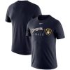 HighQuality Milwaukee Brewers Nike MLB Team Logo Practice T Shirt Navy