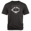 HighQuality Minnesota Twins Fanatics Apparel Platinum Collection Tri Blend T Shirt Black
