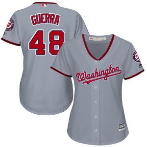 HighQuality Nationals #48 Javy Guerra Grey Road Women's Stitched MLB Jersey Collectors this is a must have Add it to your collection by ordering