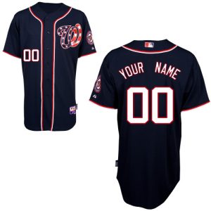 HighQuality Nationals Authentic Black 2011 Cool Base MLB Jersey (S 3XL)