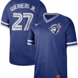 HighQuality Nike Blue Jays #27 Vladimir Guerrero Jr. Royal Authentic Cooperstown Collection Stitched MLB Jersey
