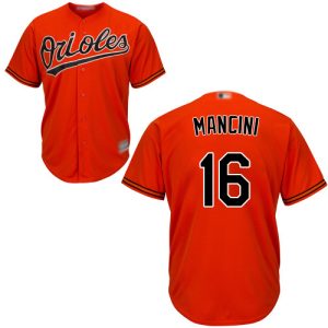 HighQuality Orioles #16 Trey Mancini Orange Cool Base Stitched Youth MLB Jersey For a short time available Grab yours quickly to own a team jersey