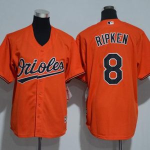 HighQuality Orioles #8 Cal Ripken Orange Cool Base Stitched Youth MLB Jersey Retailers boost your inventory Order now to meet customer demand