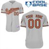 HighQuality Orioles Personalized Authentic Grey MLB Jersey (S 3XL)