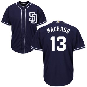 HighQuality Padres #13 Manny Machado Navy blue Cool Base Stitched Youth MLB Jersey Hurry Exclusive offer Place your order immediately for a great jersey