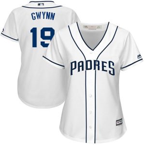 HighQuality Padres #19 Tony Gwynn White Home Women's Stitched MLB Jersey Sports enthusiasts seize this opportunity Order now to feel the game excitement