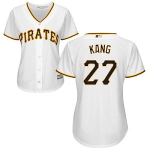 HighQuality Pirates #27 Jung ho Kang White Home Women's Stitched MLB Jersey With high demand Don't miss out Order now to wear your team colors
