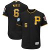 HighQuality Pirates #6 Starling Marte Black 2019 Spring Training Flex Base Stitched MLB Jersey