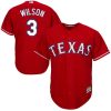 HighQuality Rangers #3 Russell Wilson Red Cool Base Stitched Youth MLB Jersey With high demand Don't miss out Order now to wear your team colors