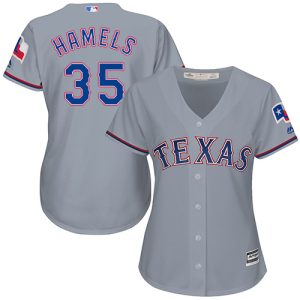 HighQuality Rangers #35 Cole Hamels Grey Road Women's Stitched MLB Jersey Collectors this is a must have Add it to your collection by ordering