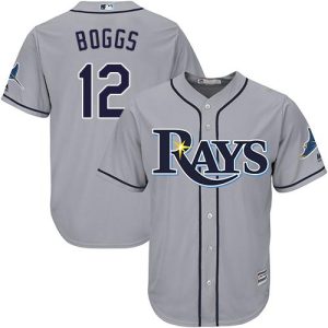 HighQuality Rays #12 Wade Boggs Grey Cool Base Stitched Youth MLB Jersey With high demand Don't miss out Order now to wear your team colors