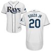 HighQuality Rays #20 Steven Souza White Flexbase Authentic Collection Stitched MLB Jersey