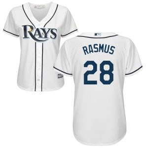 HighQuality Rays #28 Colby Rasmus White Home Women's Stitched MLB Jersey Be among the first buyers Order now to enjoy top notch quality