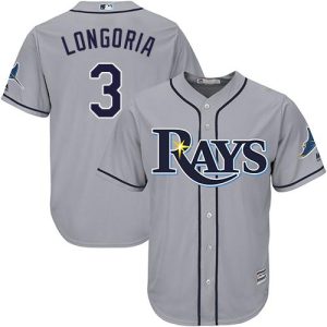 HighQuality Rays #3 Evan Longoria Grey Cool Base Stitched Youth MLB Jersey Sports fans this is your chance Order soon to be part of the action