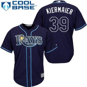 HighQuality Rays #39 Kevin Kiermaier Dark Blue Cool Base Stitched Youth MLB Jersey Act fast Only a few left Secure yours today