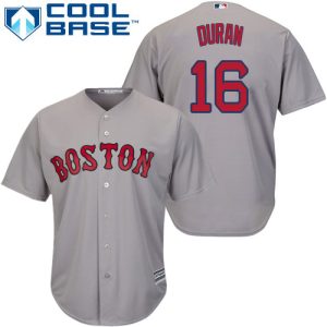 HighQuality Red Sox #16 Jarren Duran Grey New Cool Base Stitched MLB Jersey