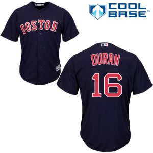 HighQuality Red Sox #16 Jarren Duran Navy Blue New Cool Base Stitched MLB Jersey