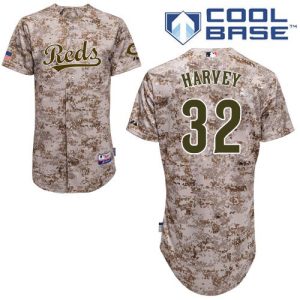 HighQuality Reds #32 Matt Harvey Camo Cool Base Stitched Youth MLB Jersey For a short time available Grab yours quickly to own a team jersey