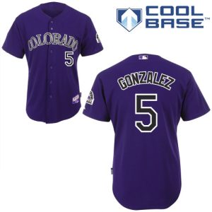 HighQuality Rockies #5 Carlos Gonzalez Purple Cool Base Stitched Youth MLB Jersey Collectors this is a must have Add it to your collection by ordering