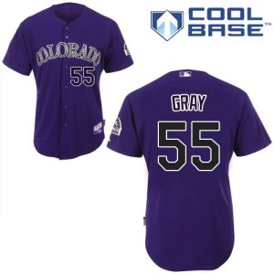 HighQuality Rockies #55 Jon Gray Purple Cool Base Stitched Youth MLB Jersey Collectors this is a must have Add it to your collection by ordering