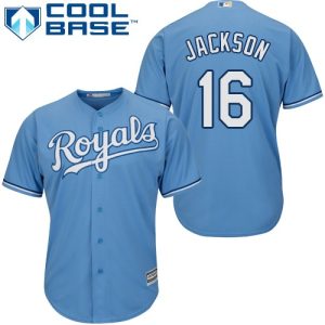 HighQuality Royals #16 Bo Jackson Light Blue Cool Base Stitched Youth MLB Jersey Collectors this is a must have Add it to your collection by ordering